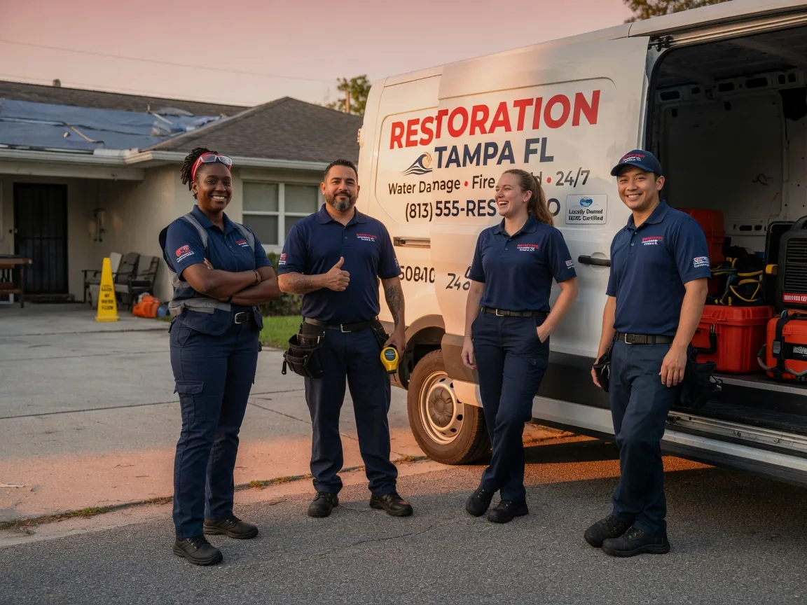 Water Damage Restoration company in Winburne, PA
