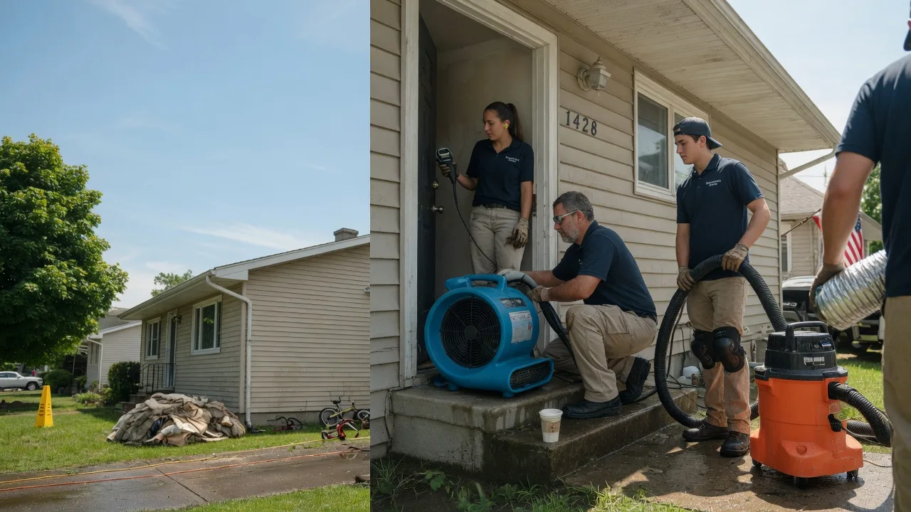 Water Damage Restoration in Winburne, PA near me